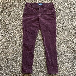 Old Navy Purple Skinny Jeans